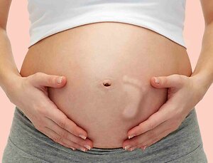 Maternity Reflexology. pregnancy belly